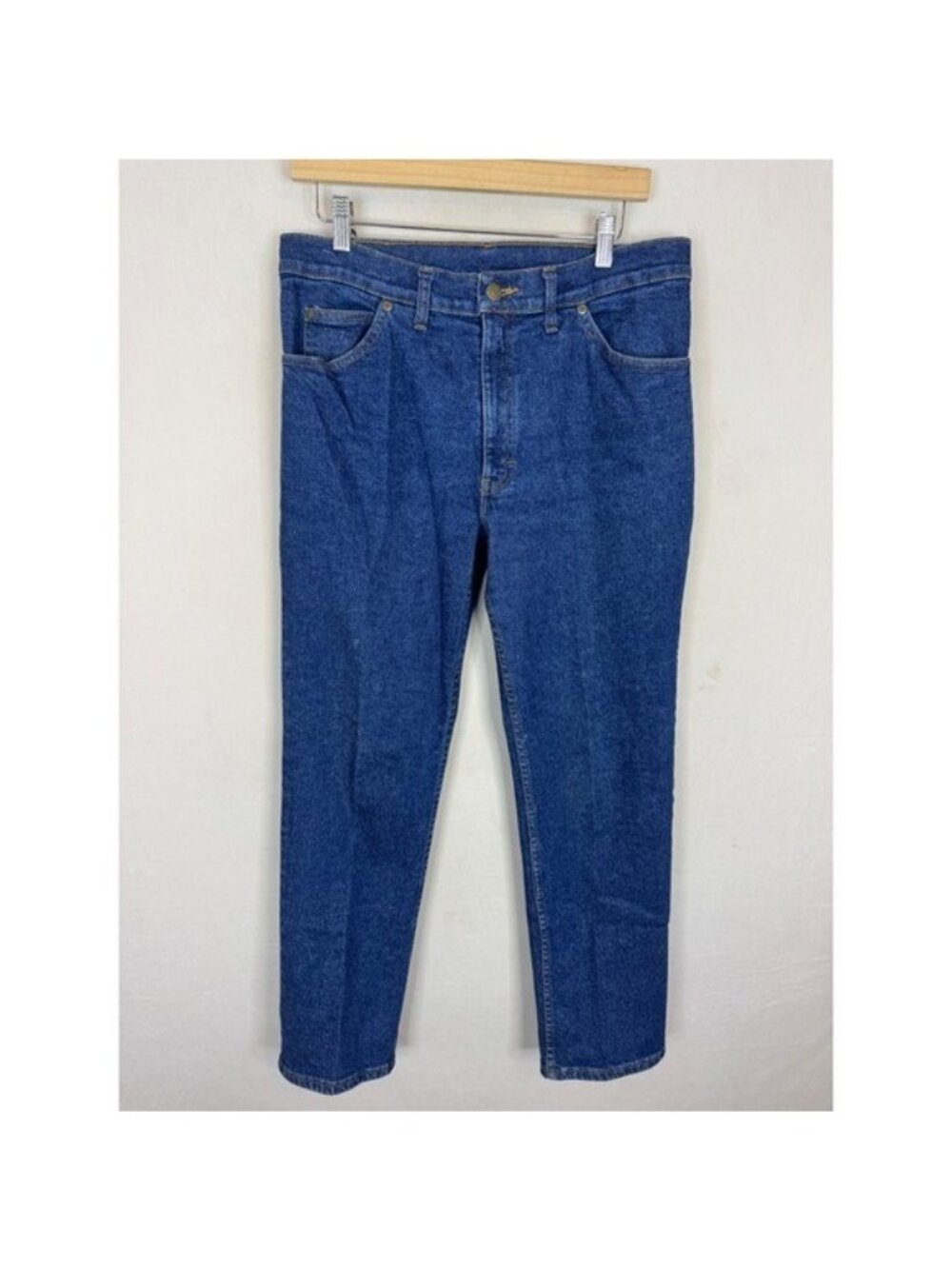 Vintage 90s Mustang Jeans Mens 33x31 Medium Wash Straight Leg Made in Canada